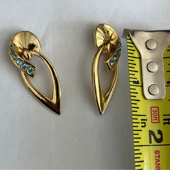 Unique vintage 80s Earrings - Picture 5 of 5